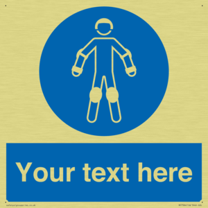 Custom protective roller sport equipment must be worn